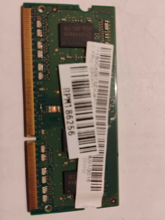 RAM за лаптоп 4GB Samsung  DDR-3 1xR8 PC3L-12800S