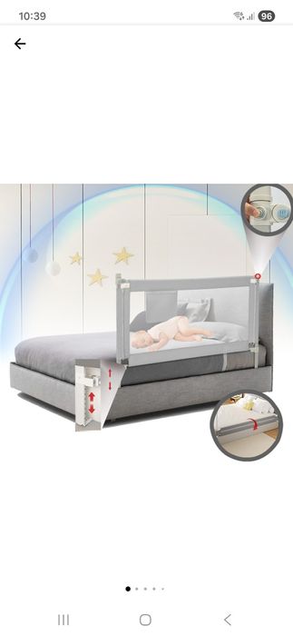 Bariera protectie pat