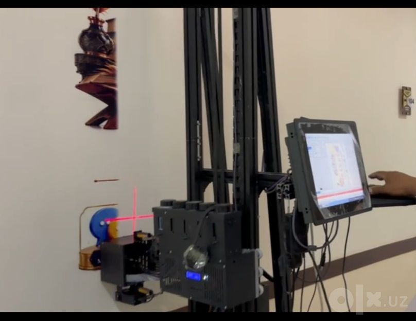 devorga rasm chizish . wall printer. stendoviy printer. 3d printer