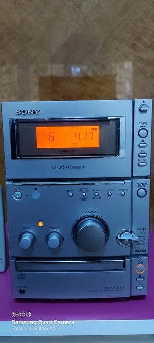 Sistem Hi-Fi Sony ,combina 2x70w, boxe Sony 3 cai 2x100w