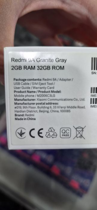 Продам Redmi 9A 2гб/32гб Черный