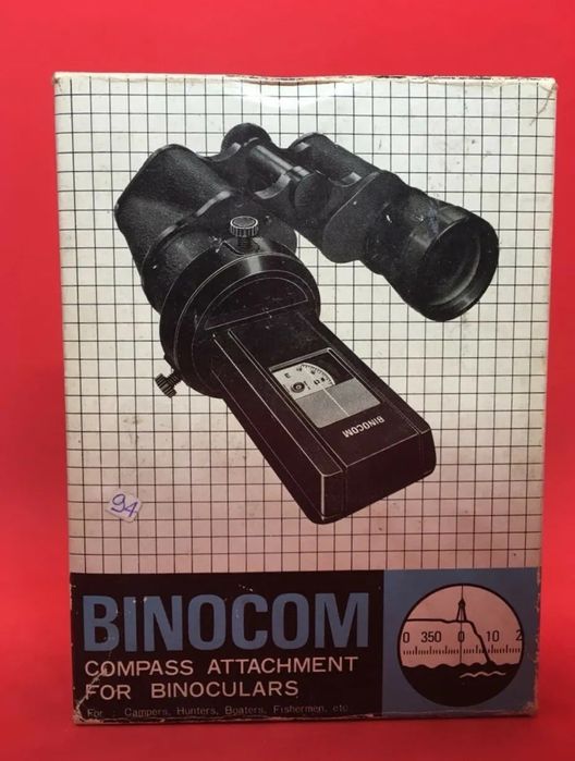 Compas atașabil pentru binoclu