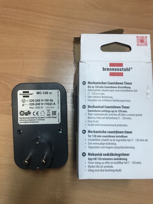 Vand priza mecanica programabila de 16 A