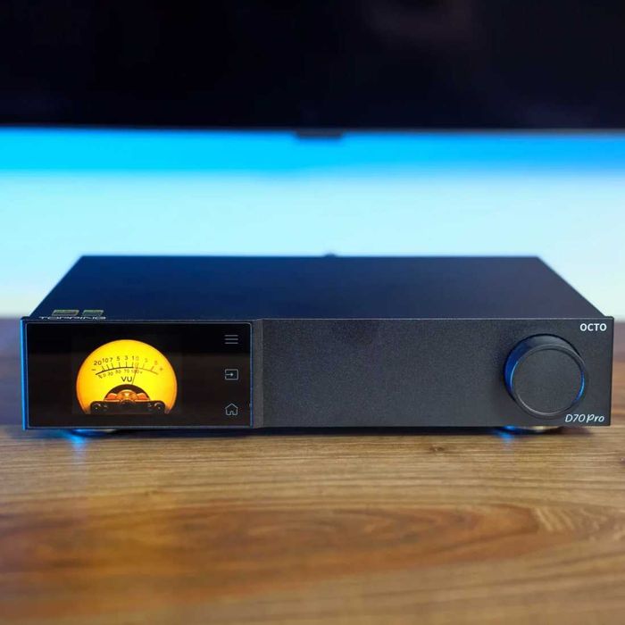 Само до Коледа отстъпка 50€ - Върхов модел DAC - Topping D70 Pro OCTO