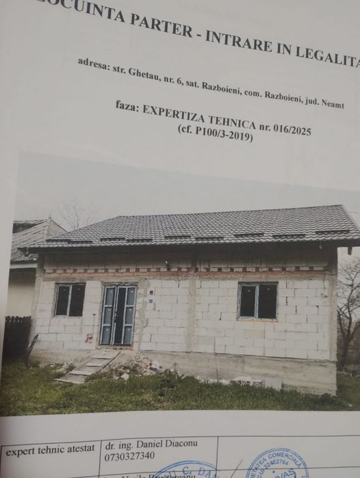 Casa de vanzare in Războieni Neamț!