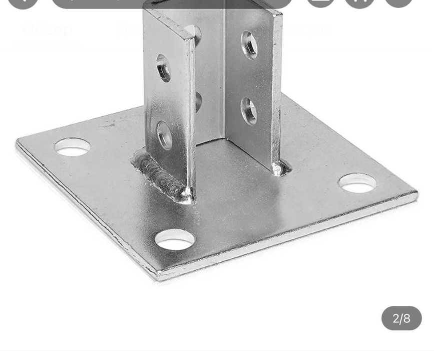 крепление крепежный профиль рельсы солнечные панели