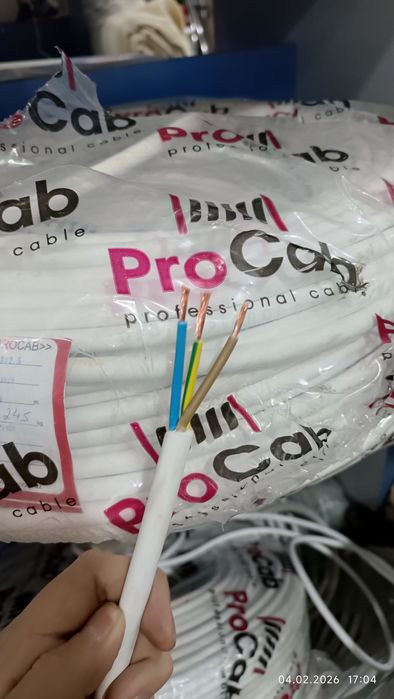 Procab kabel 2×1.5
