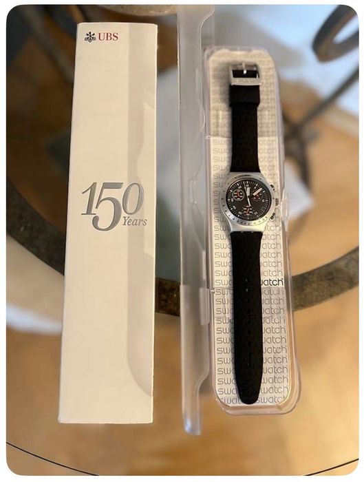 Editie limitata ceas Swatch cronograf