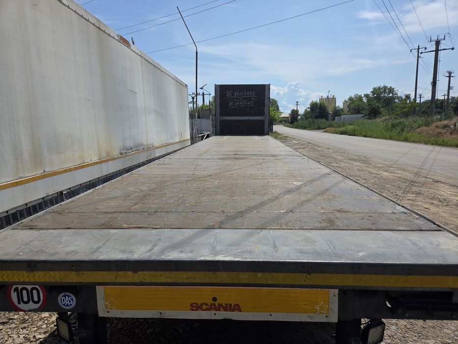 Vând semiremorcă platforma semimega PANAV 2018