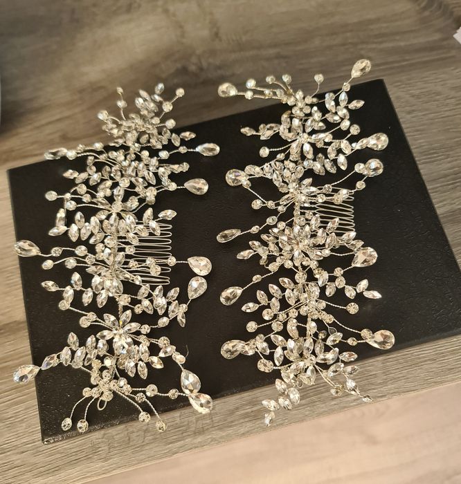 Accesoriu dublu par mireasa