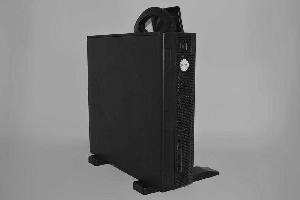 Kit All-in-One: Monitor LG 19" LED + Carcasă Slim SFF cu Sursă + Suport VESA + Tastatură