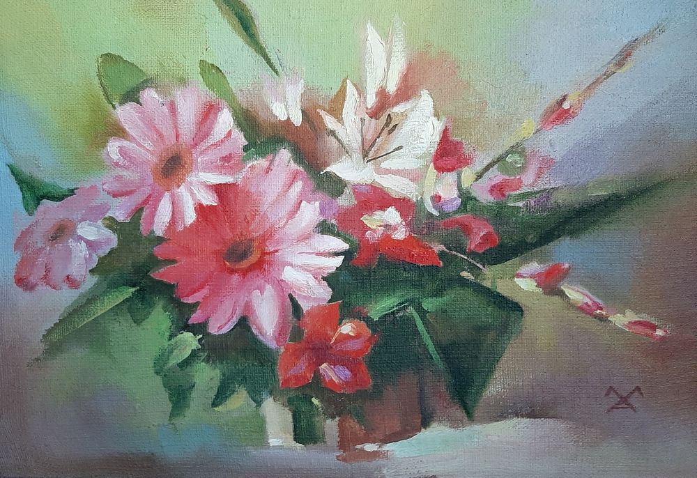Картина в рамке, 25×35 см