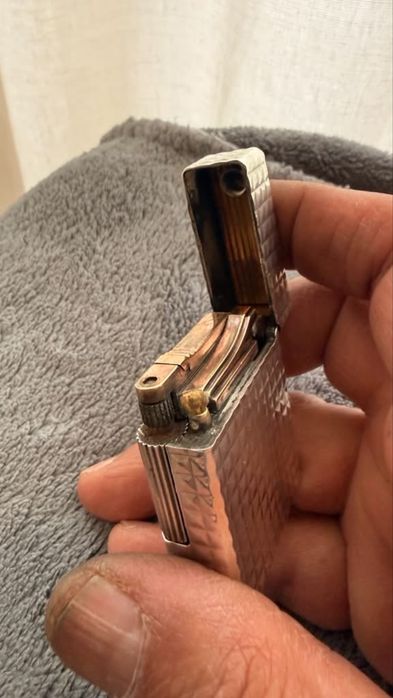 S.T. Dupont Paris S925 – Винтидж бензинова запалка от масивно сребро