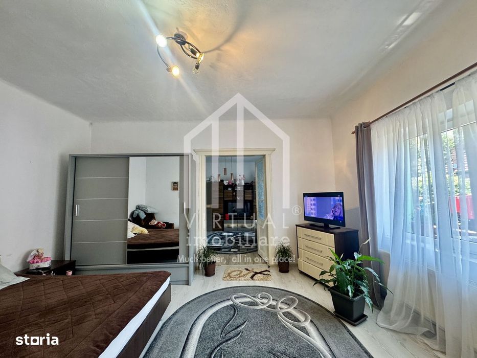 Apartament la casa, 2 camere+mansarda, 70mp utili, Terezian