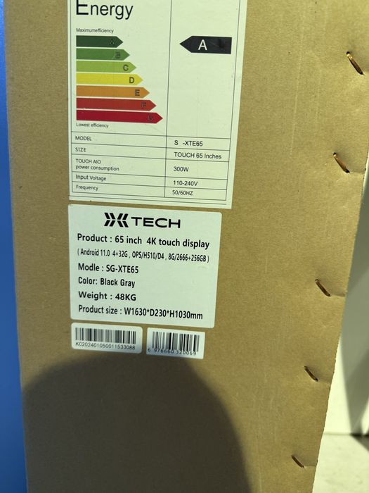 Xtech Interactive panel sotiladi holati yangide