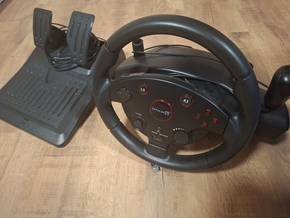 Игровой гоночный руль