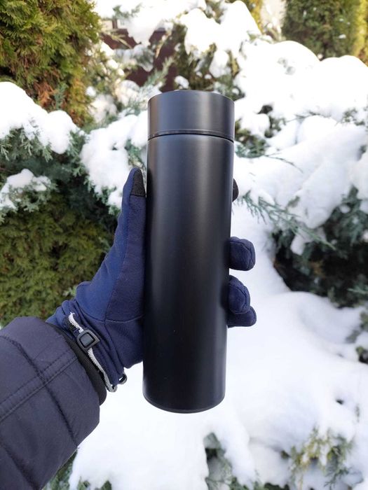 ОПТОМ: Термос с Датчиком температуры БЕЗ НАДПИСИ И РИСУНКА 500мл