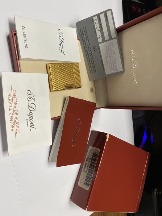 Brichetă S.T. Dupont Gold -Originala