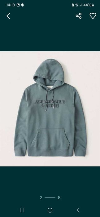 Толстовки "Abercrombie & Fitch".