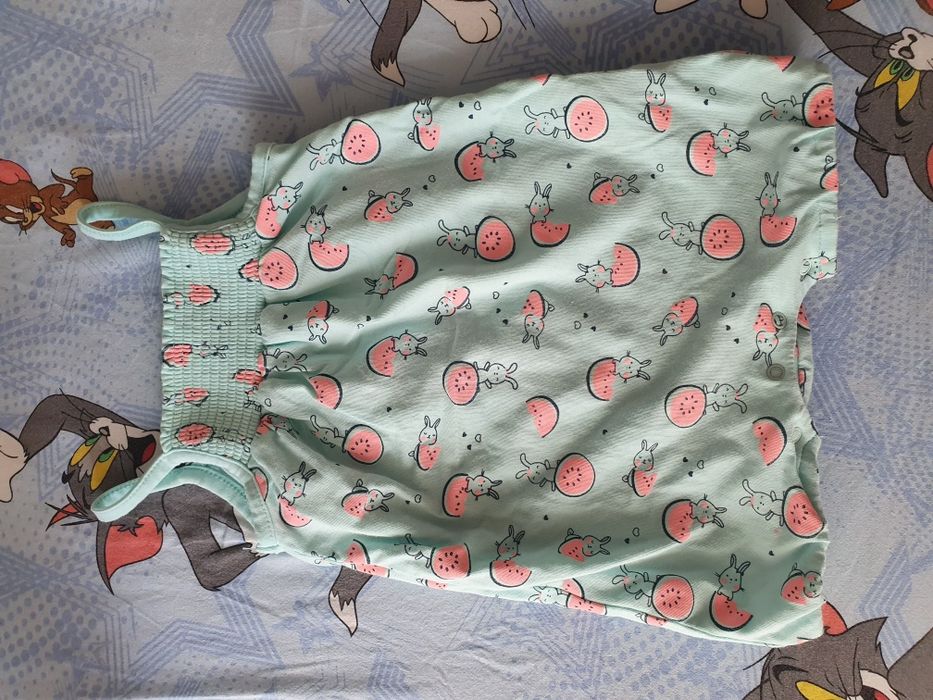 Lot 7 salopete/body-uri de vara mar. 68 bbc 100% SMYK