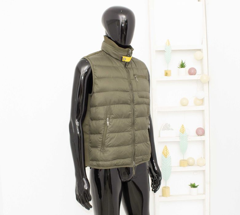 Parajumpers Super Light Weight оригинален мъжки елек гъши пух зелен М