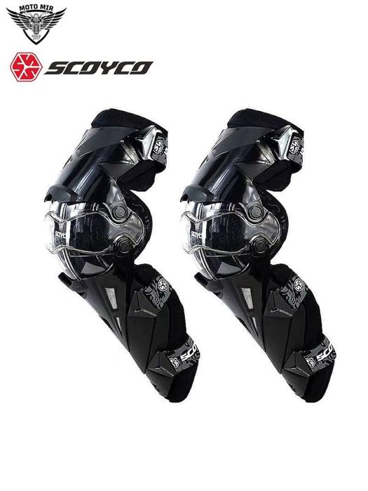 В наличии имеется новый  Мотонаколенники, защита колена SCOYCO