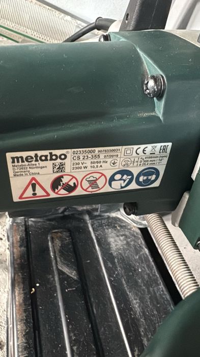 Masina electrica de debitst fier Metabo 23-355