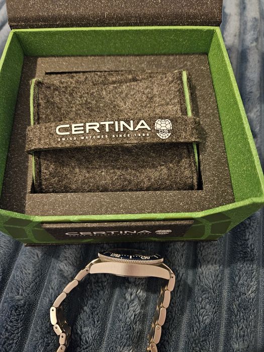 Certina ds action diver 43 mm powermatic 80 Blue