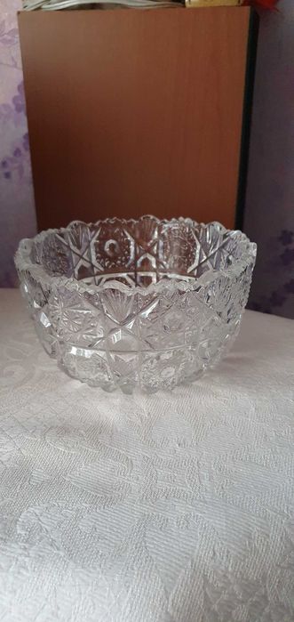 Ваза хрустальная, советская.