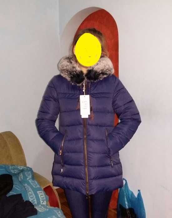 Куртка женская зима раз.44