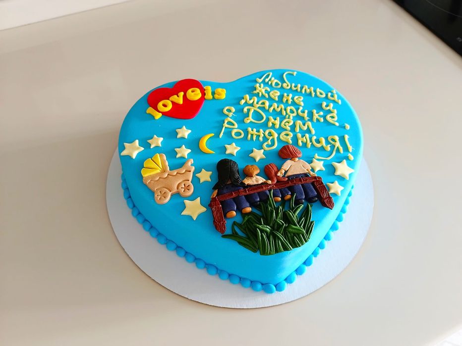 Торты в Алматы на заказ.