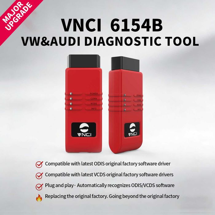 2026 VNCI VAS 6154B VW/AUDI Supports CAN FD DoIP
