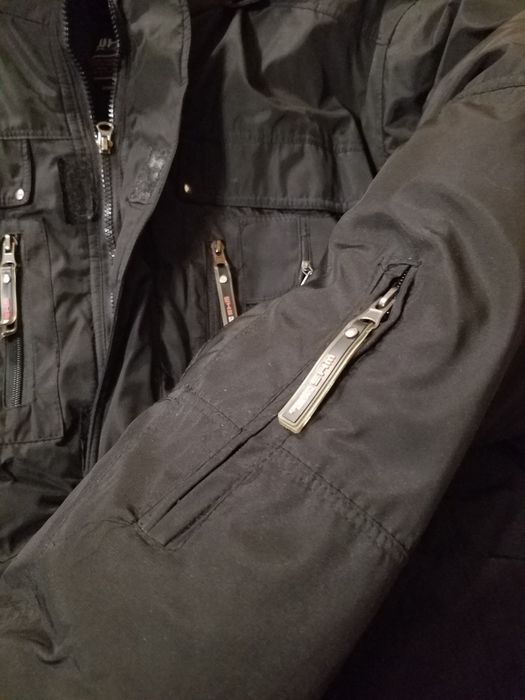 Теплая мужская куртка, пуховик