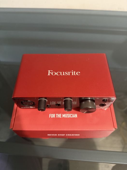 Interfata audio Focusrite Scarlett Solo