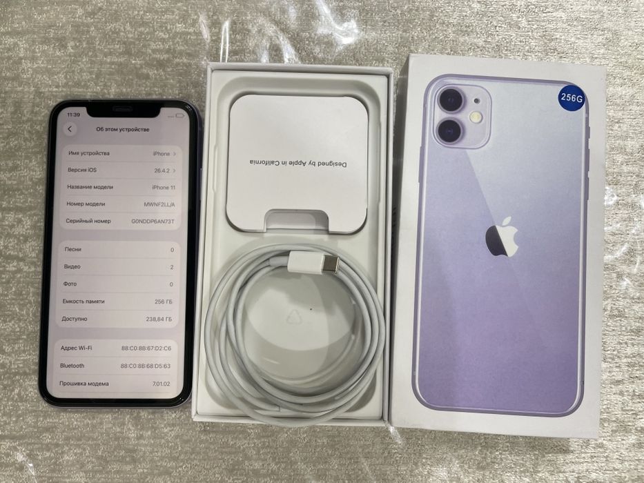 256GB хотирали iPhone 11 топиш қийин! Бонус + анча нарса кошбераман