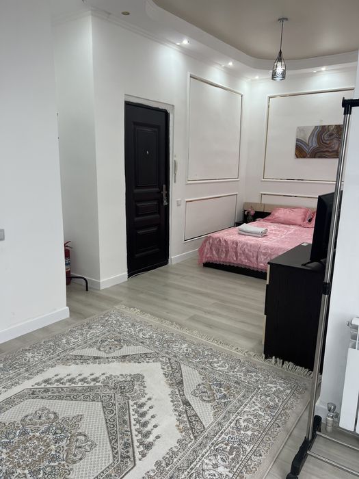 Мега, терраса, посуточно. ЖК Айгерим