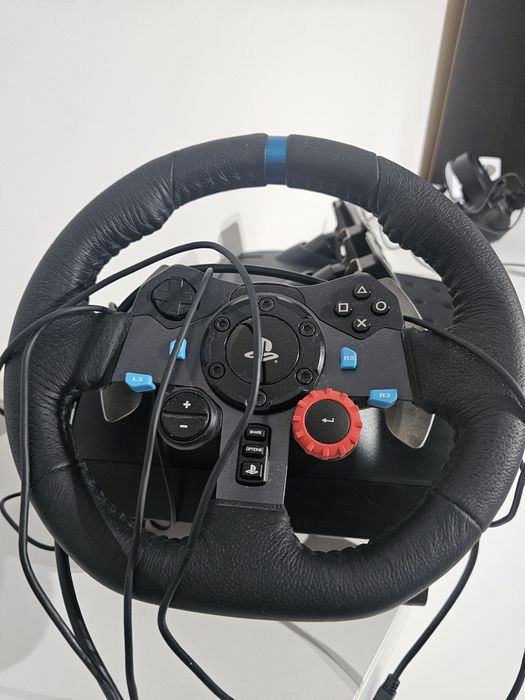 set Logitech G29 Driving Force Racing volan, pedale si schimbator