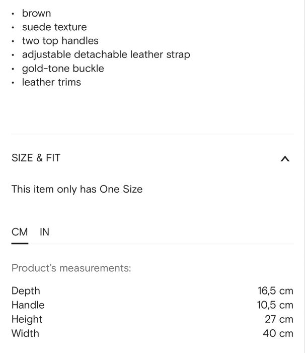 Geanta Demellier piele intoarsa