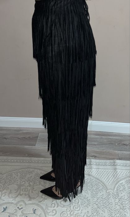 Юбка вечерняя бахрома