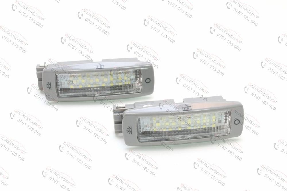 Set lampi LED plafoniera VW Golf, Bora, Passat, Skoda Octavia, Superb