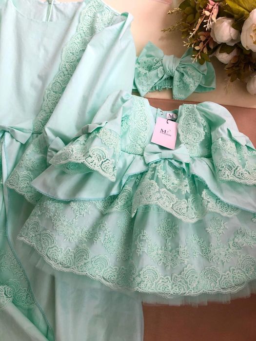 Продам платье мама с дочкой