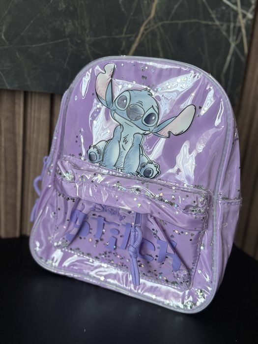 Детска раница Мини Маус, чадър, мешка, Ученическа раница Стич