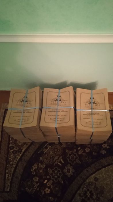 Somsa gumma uchun qogoz paketlar