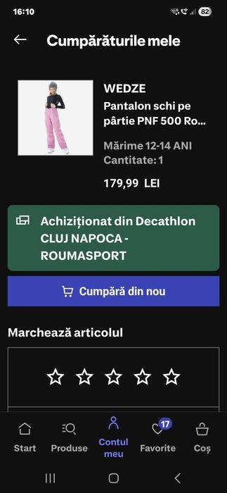 Echipament ski fete