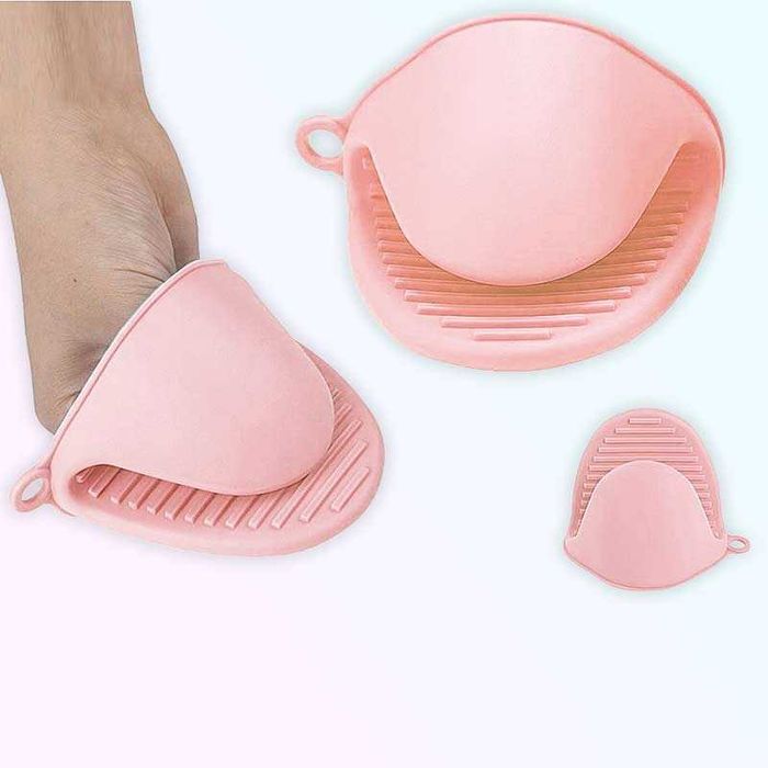 Силиконова кухненска ръкавица тип лапа термоустойчива защитна ръкавица