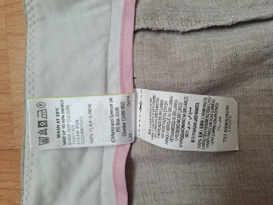 Дамски ленен панталон Marks & Spencer UK 22