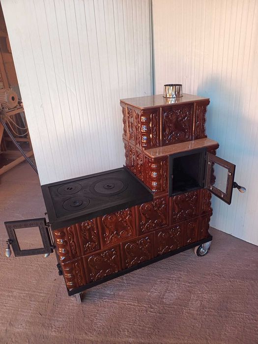 Soba de teracota cu plita de gatit 4 randuri - direct producator