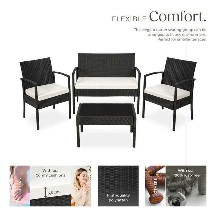 Градински сет ратан