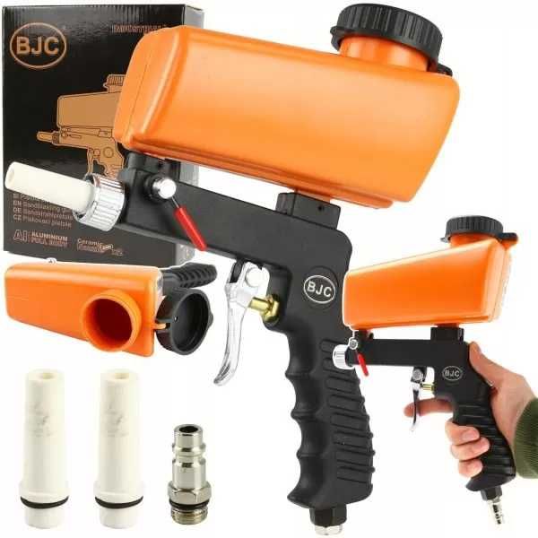 Професионален пневматичен пистолет пневматична пясъкоструйка 6 мм BJC