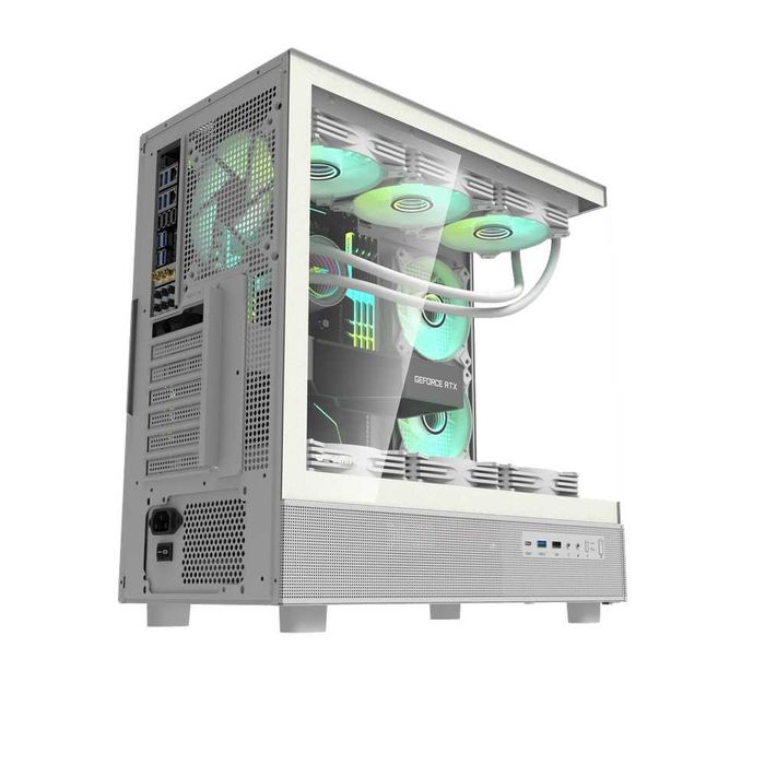 ' Корпус для ПК darkFlash DPX90 WHITE (ATX, 4x Fans)
